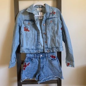 SOLD💕Marine Layer Denim Jacket and Shorts